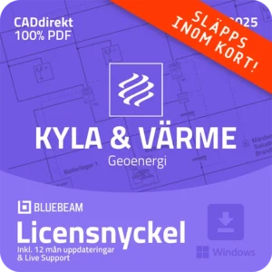 CADdirekt | KYLA & VÄRME Geoenergi (Bluebeam)
